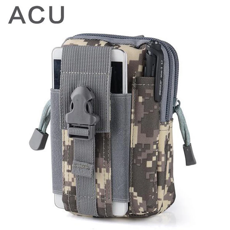 Tactical Bottle Pouch Belt Waist Pack Bag Military Waist Fanny Pack Phone Pocket