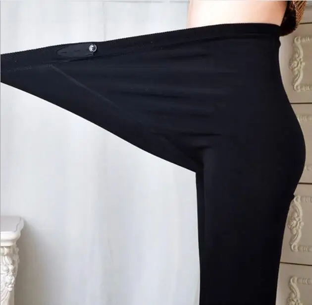 

2018 Winter Maternity Tights Fleece Pregnancy pantyhose Adjustable High Elastic Maternity Stockings Leggings For Pregnant Women