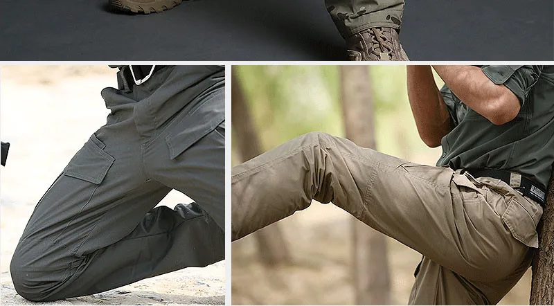 MEGE 2018 город Тактический штаны-карго мужские армейские SWAT армейские военные брюки хлопок мульти-карман стрейч гибкие мужские повседневные