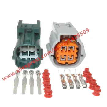 

5 Sets 4 Pin Waterproof Oxygen O2 Sensor Plug Female Male Automotive Connector For Nissan 6181-0513 6189-7757