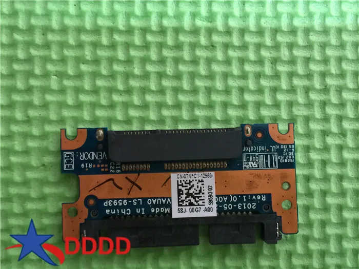 Оригинал для Dell Latitude E7440 SATA жесткий диск HDD интерфейсная плата Cha01 Ls-9593p 7nfcy 07NFCY