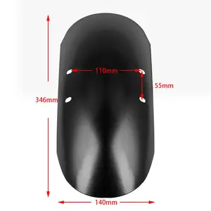 Pi/èces de moto Accessoires Spoiler Menton Car/énage Moto Bas Avant Spoiler Menton Fit pour XL1200 Mod/èles 04-17 Noir brillant Moto Car/énage