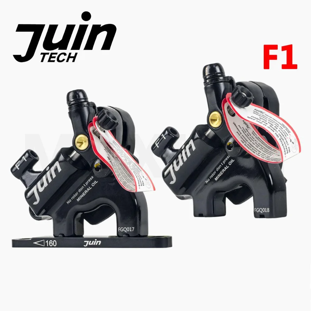 Плоский дисковый тормоз Juin Tech F1 гидравлический суппортный ротор 160 мм линейный