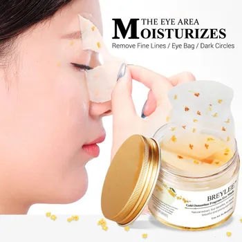 

Gold Osmanthus Fragrans Eye Mask Collagen Gel Eye Patch Face Eyes Skin Care Remove Dark Circles Serum Mask