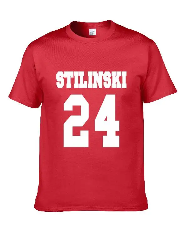 Summer Fashion Teen Wolf T shirt Stiles Stilinski 24 Tshirt BEACON HILLS LACROSSE Tops Tee