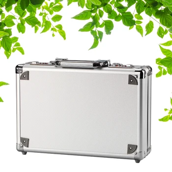 

Aluminum Password Lock Pistol Gun Case Hard Storage Carry Case Hand Safe Box