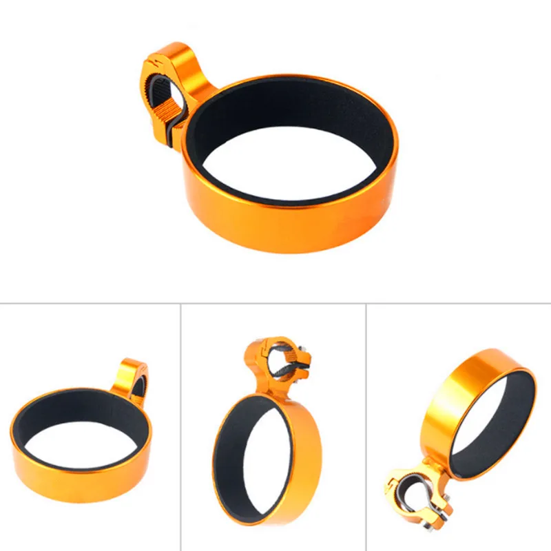 1Pcs Aluminum Alloy Bicycle Coffee Cup Holder Handlebar Rack Bracket Cycling Bike Bottle Cage Bottle Holder 5 Colors