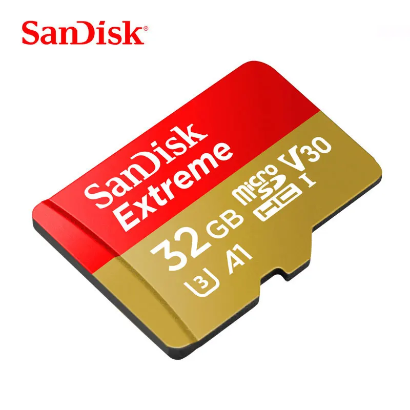 

SanDisk TF Flash Card 32GB SDHC Microsd Card 64GB 128GB SDXC Memory Card A1 A2 U3 V30 UHS-I C10 4K UHD For Smartphone 160MB/s