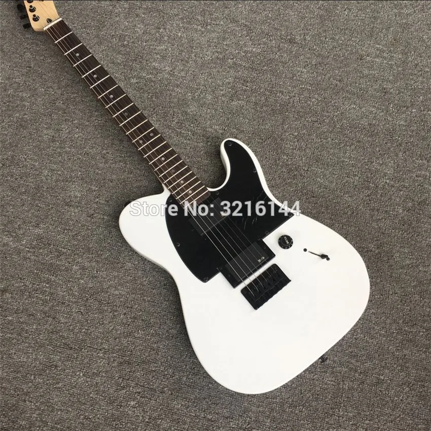 

In stock, High quality white electric guitar, slipknot Jim Root Tele electric guitar,