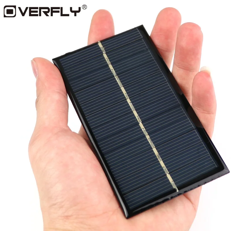 

Mini DIY Solar Panel Portable Sunpower 6V 1W Panel For Battery Toys Phone Charger Solar Light Lamp