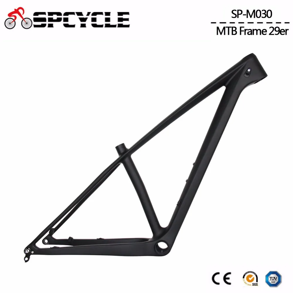 

Spcycle 29er CX Boost Mountain MTB Bicycle Carbon Frames ,148x12mm Thru Axle MTB Carbon Frames , Fit 31.6mm Seatpost New Model
