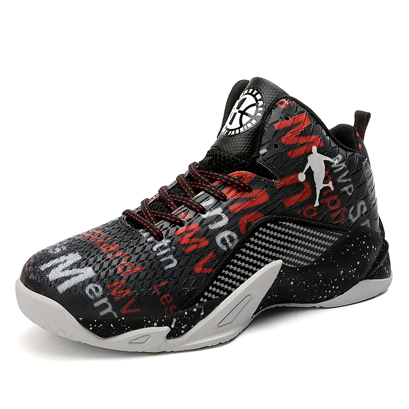 

Basketball Shoes Breathable Outdoor Men Sneakers Athletic Sport Shoes Chaussures De Basket Two-tone Shoes Basketball Sneakers