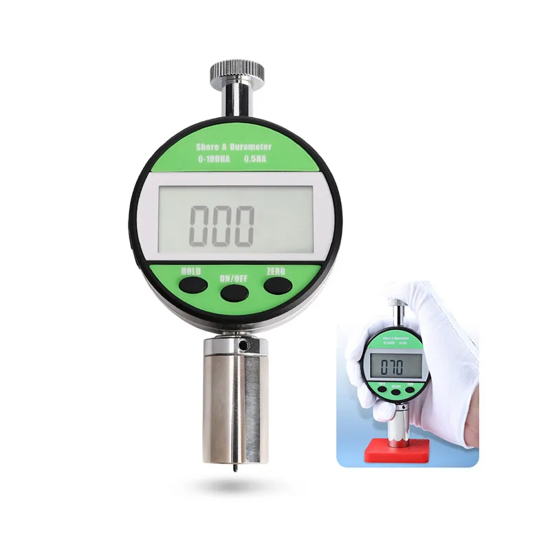 LX-A Digital Hardness Shore Durometer Tester Meter For Hard Rubber Plastic Leather Multi-grease Wax LAC-YJ Test Durometro Tools  (5)