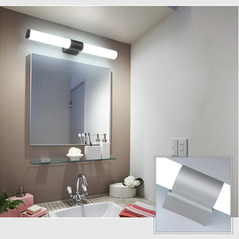 Modern Simple LED wall lamp vanity light Makeup Mirror Lights waterproof Indoor wall light Bathroom living room foyer 12W16W22W