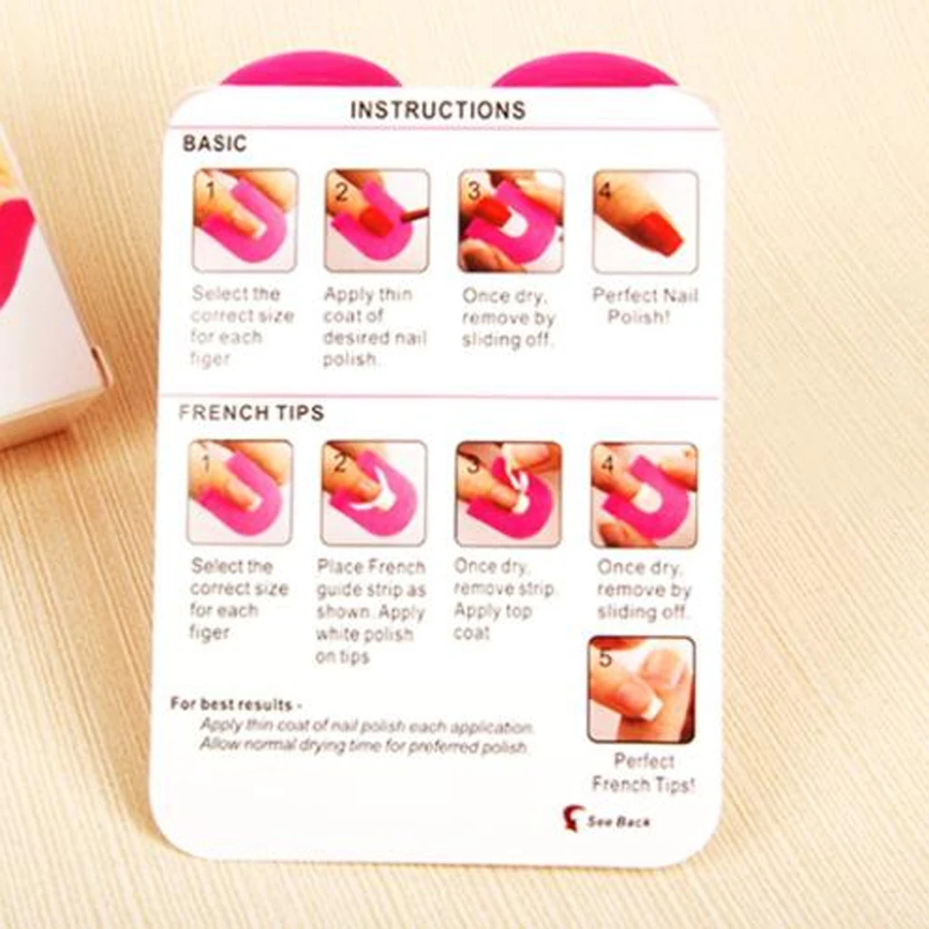 Nail Art Decoration Shield Protector Manicure Finger Cover Polish Guard Case Practical Nail Polish Glue Overflow Preventing Tool