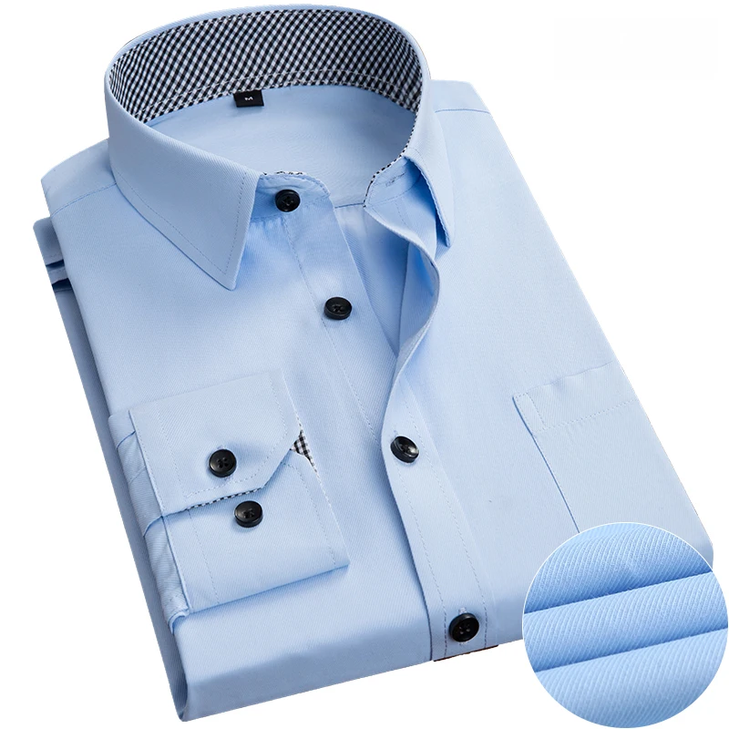Promotion Fashion common daily work shirt long sleeve turn down collar black button patchwork design slim fit men dress shirts Promotion Fashion common daily work shirt long sleeve turn down collar black button patchwork design slim fit men dress shirts