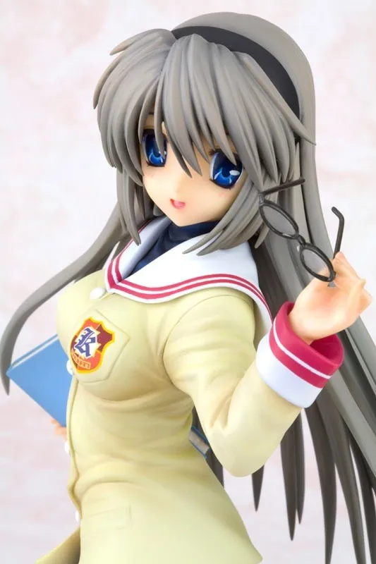 CHUSS CLANNAD Standing Pose Sakagami Tomoyo Beautiful Girl Anime Model  Animation Character Character Statue Collection Toy 25cm : :  Toys & Games