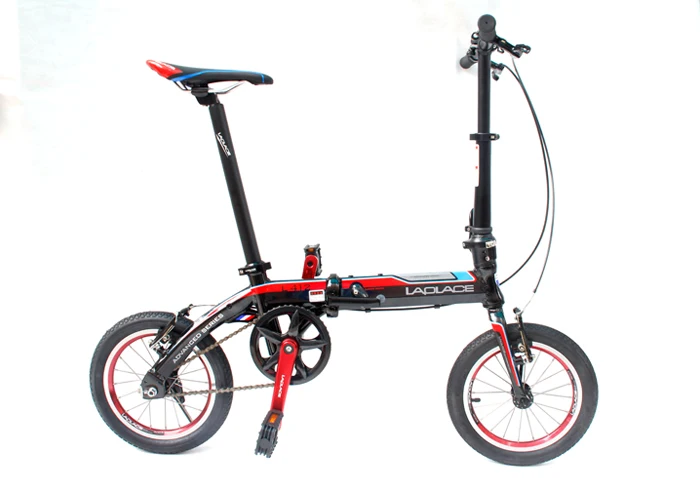 Fast Shipping 14'' Folding Bike Bicycle Portable City Sports Bike Mechanical Brakes Aluminum Frame Mini Foldable Bicycle