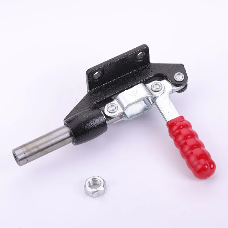 GH-305-EM Fixture Stainless Steel Horizontal Switch Fixed Fast Clip Slide Quick Manual Tool Holder Set Metal Processing