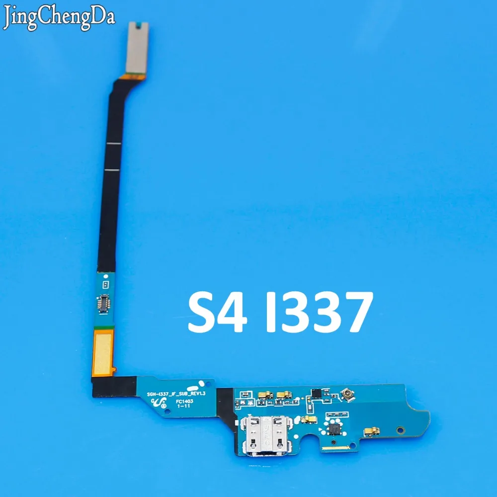 JingChengDa гибкий кабель ленточный зарядный порт док-станция разъем USB для samsung Galaxy S4 GT i9505 i9500 i337 зарядное устройство Flex