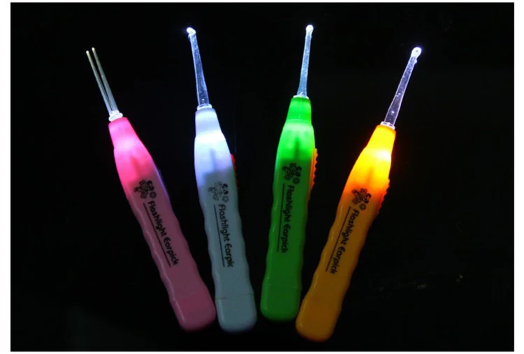 Уход за ребенком ушные шприцевые инструменты светящиеся ушные палочки инструмент Семейные принадлежности предметы первой необходимости