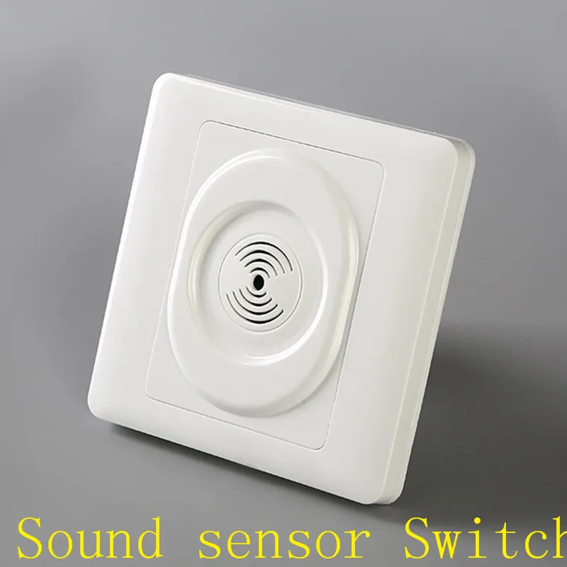

Smart Voice Control Light Sensor 1 pc New Smart Home Wall Mount Switch Sound & Light Controlled hot saleDelay Switch