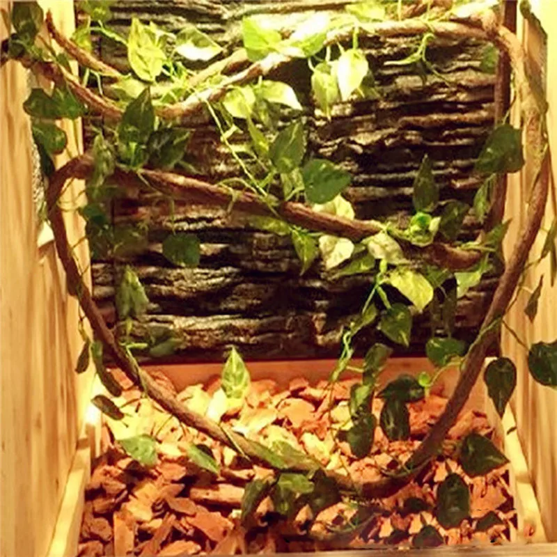 

1.5/2.5/3m Large Flexible Vines Habitat Decor Bendable Jungle Climber Reptile Pet Supplies Reptiles Terrarium Decoration