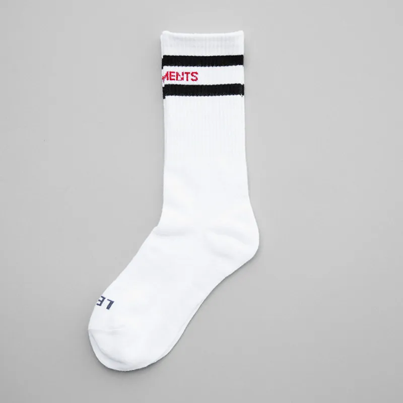 2018 Fashion Women's Cotton Sexy Thigh High Over Knee Socks With Stripe&Words Japanese Style High Lady's Stockings