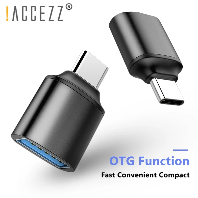 

!ACCEZZ Mini Type-C to USB 3.0 Adapters OTG Type C Converter For LG G5 Xiaomi 6 5 USB Adapter For Samsung Galaxy S7 S8 S9 Plus