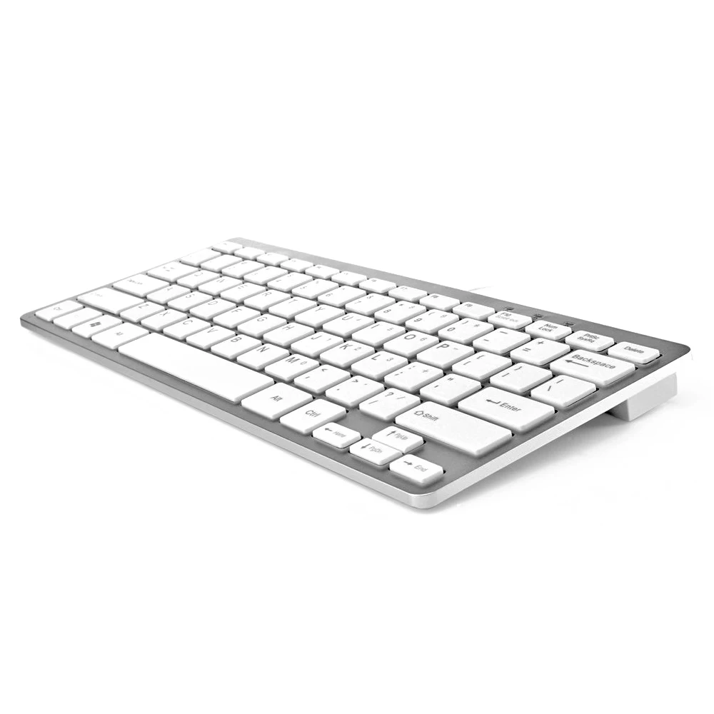 Mini Keyboard Ultra Slim Portable Wired 78 Keys Keyboard for PC Mac