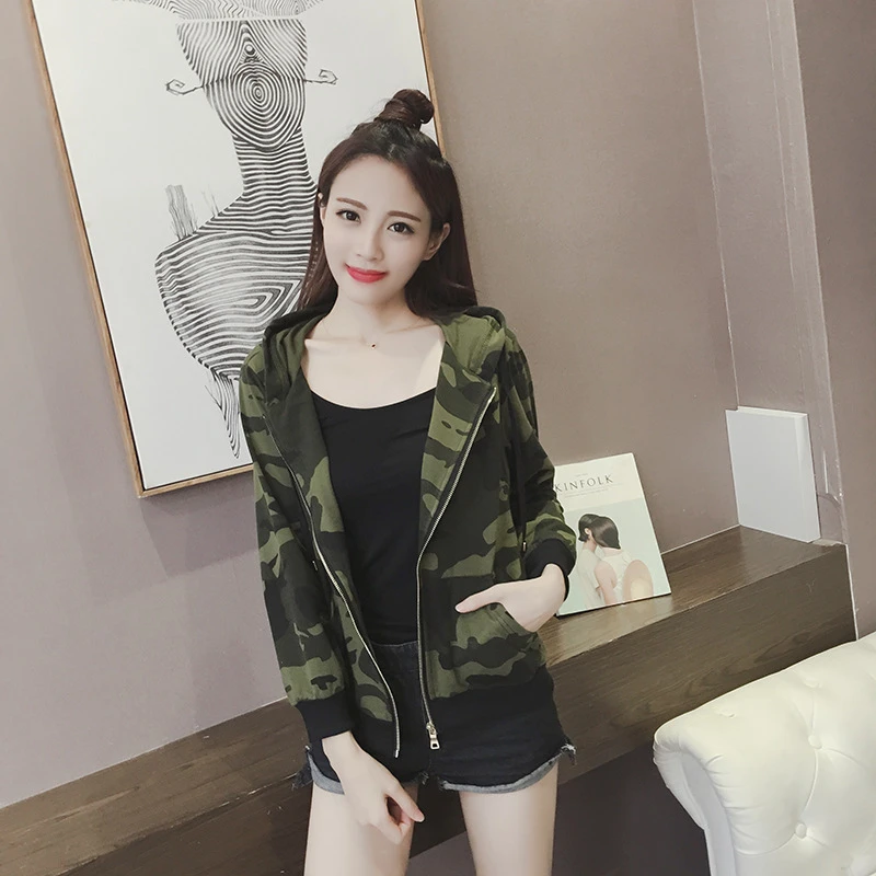 Blusa casual mujer blusas ropa femenina 2017 tops sudadera femenina camuflaje marca camuflaje camo bomber chaqueta|bomber jacket|jacket brandwomen camouflage bomber jacket - AliExpress