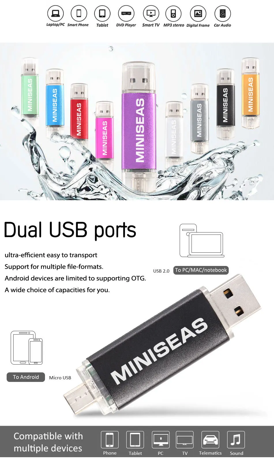 Miniseas Usb флеш-накопители красочный вращающийся креативный 8G 16G 32G реальная емкость флеш-накопитель usb карта памяти