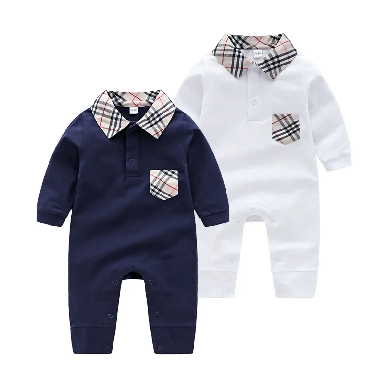 Infant Baby Rompers Autumn Roupas Newborn Boy Clothing Sets Clothes Spring Cotton G |