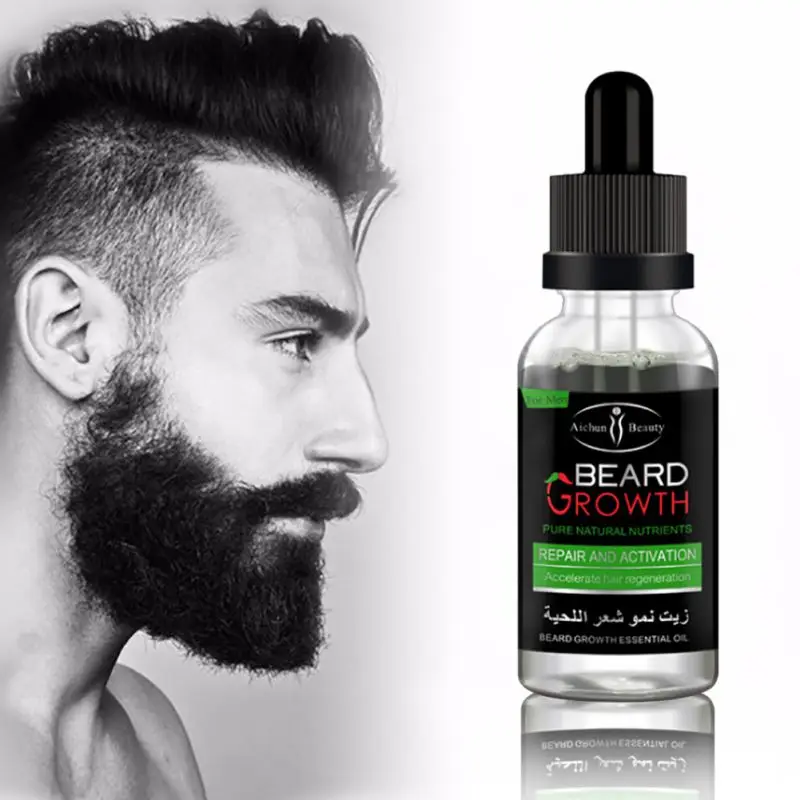 100% Natural Organic Beard Oil Beard Wax balm Hair Loss Products Leave-In Conditioner for Groomed Beard Growth New queen hair products 7a 3 100%