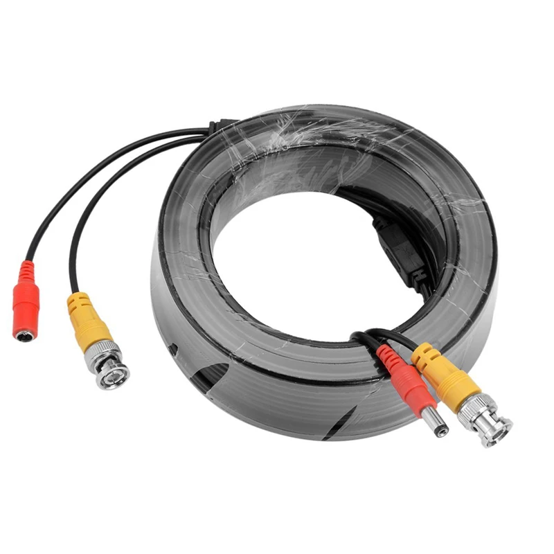 

CCTV accessory BNC Video Power Cable 5M 10M 20M 30M 40M 50M for Analog AHD CCTV Surveillance Camera DVR Kit Surveillance