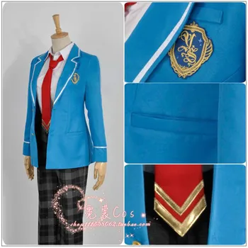 

Ensemble Stars Hidaka Hokuto Cosplay Costume JK Preppy Style School Uniform