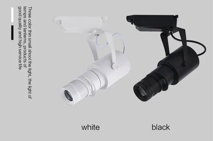 Square Aperture COB Spotlight Background LED Track Light Lamp KTV Bar Restaurant Cafe Museum Zoom Light 3w 7w 10w 15w 20w led spotlights indoor