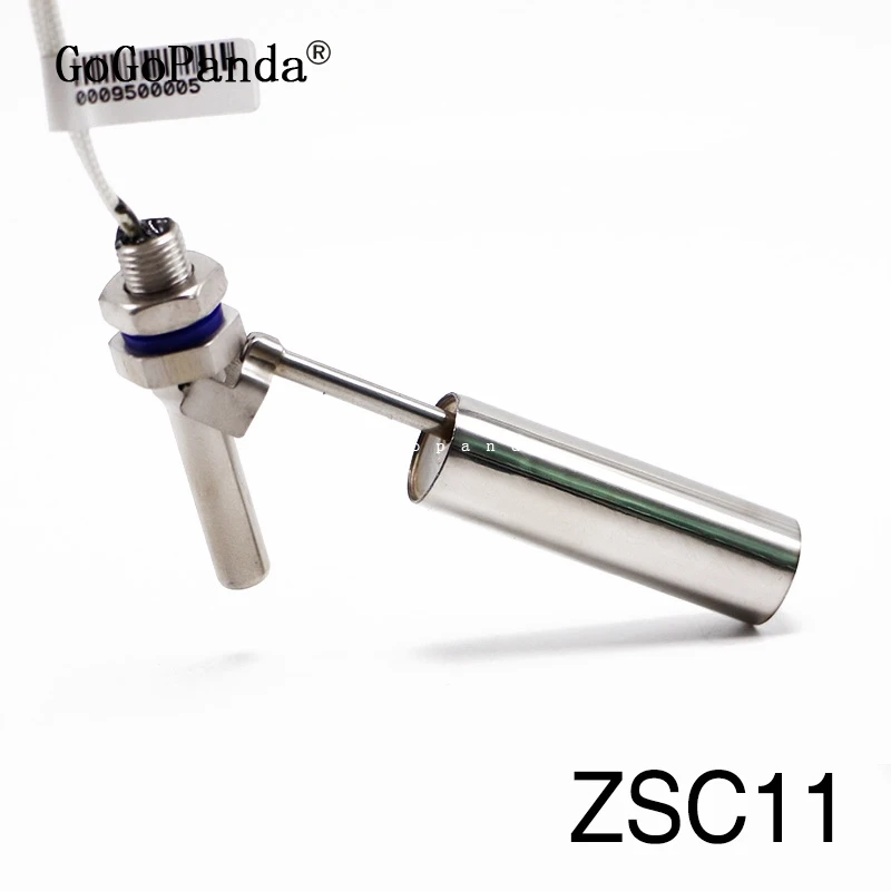 ZSC11 M10 * 1 мм Боковое крепление Горизонтальный датчик уровня воды Жидкость 304