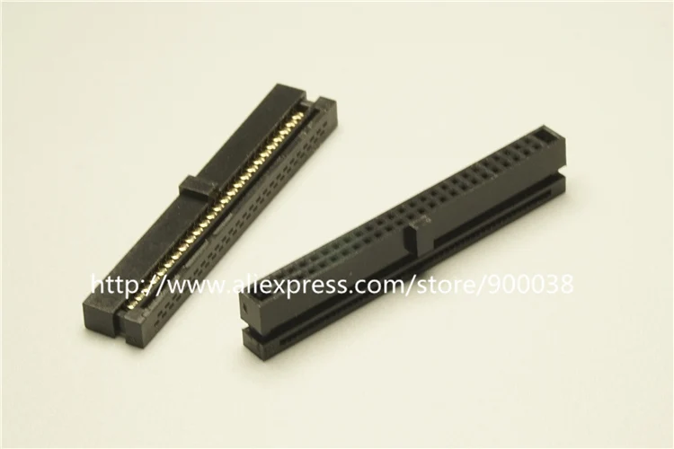 5 шт. 0 050 &quot1 27 мм 50 Pin двухрядный IDC разъем 2x25 P положение прямоугольная гнездо
