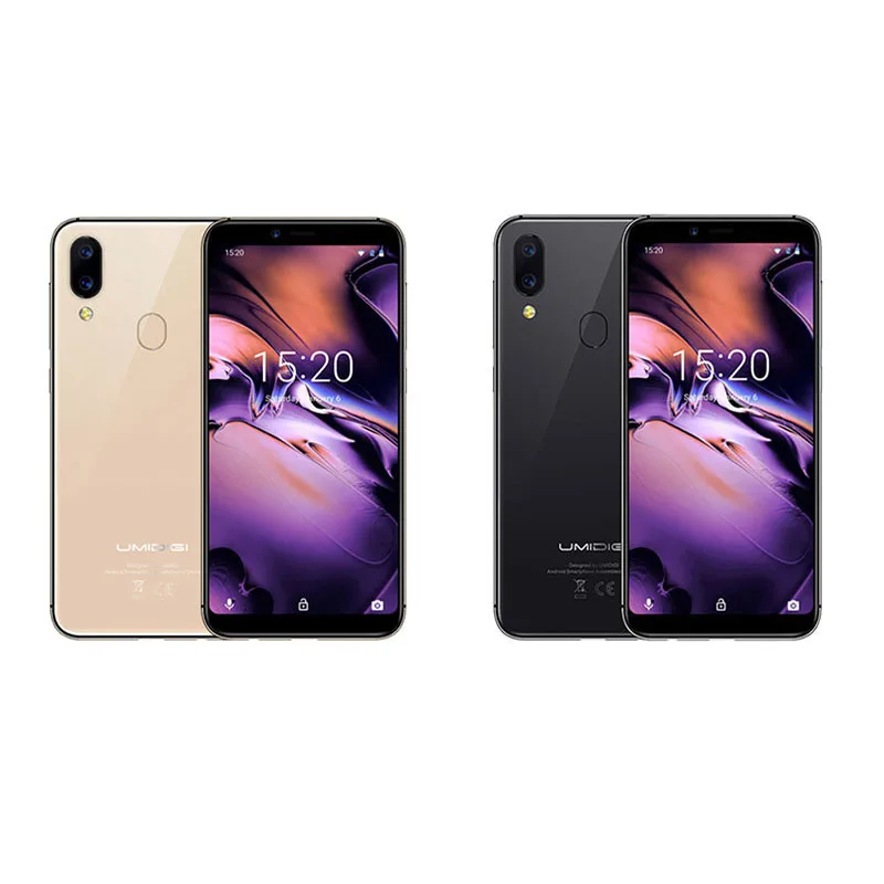 UMIDIGI A3 5 &quotincell HD + дисплей 2 ГБ 16 Гб смартфон четырехъядерный Android 8 1 12 Мп
