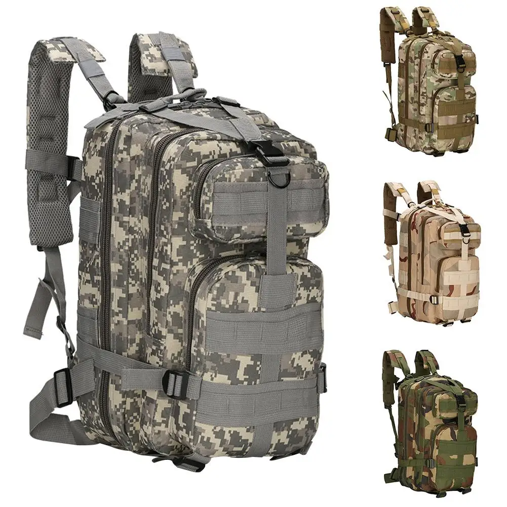 

Military Camouflage Shoulders Bag Unisex Women Men Travel Backpack