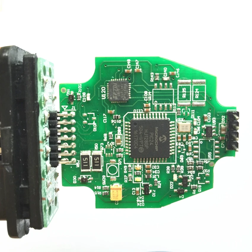 Новейший V2.3.8 ELS27 FORScan Green PCB PIC24HJ128GP+ FTDI Mircochip Многоязычная работа ELM327& J2534 для Mazda