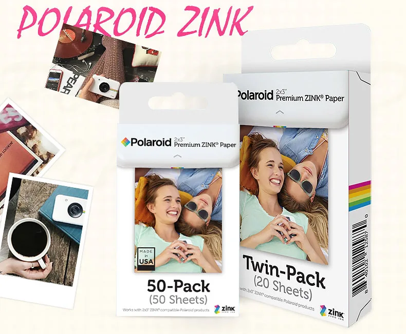zink 2 x3 premium instant photo paper