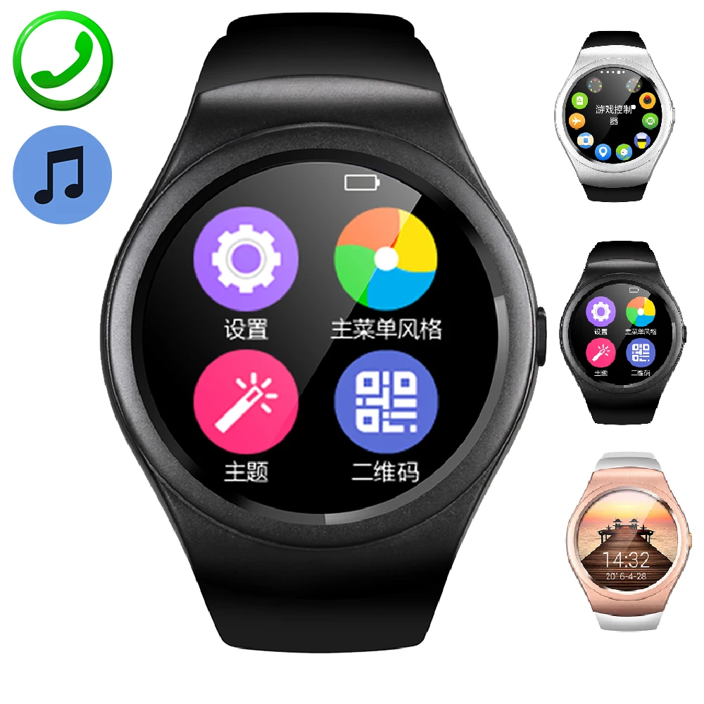 2G Android Smart Wrist Watch GSM Bluetooth SIM TF Card Sport Clock font b Smartwatch b