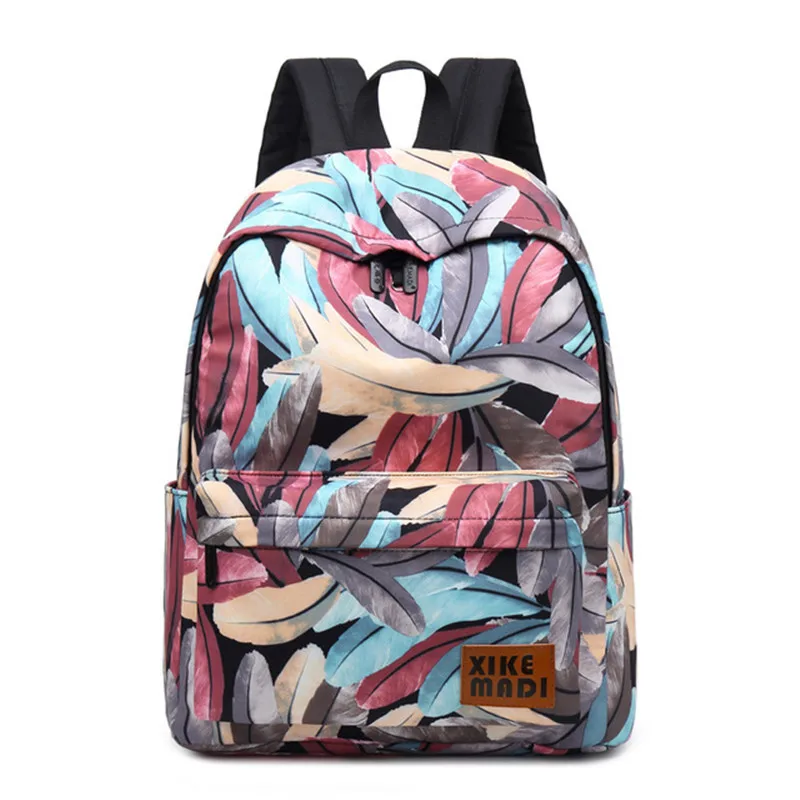 

Fashion Backpack School Bags for Teenage Girls Travel Shoulder Backpack Book Bag Waterproof Printing Rucksack Laptop Backpack