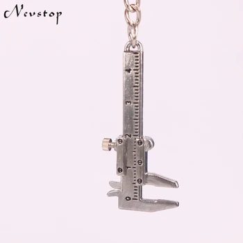 

Movable Vernier Caliper Ruler Model Keychain Creative mini caliper scale model Keychain keychain key chain KC66