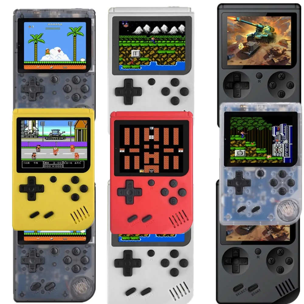 

Retro Mini Pocket Handheld Game Player Video Game Console 8 Bit Built-in 168 Classic Games Best Gift for Child Nostalgic Player