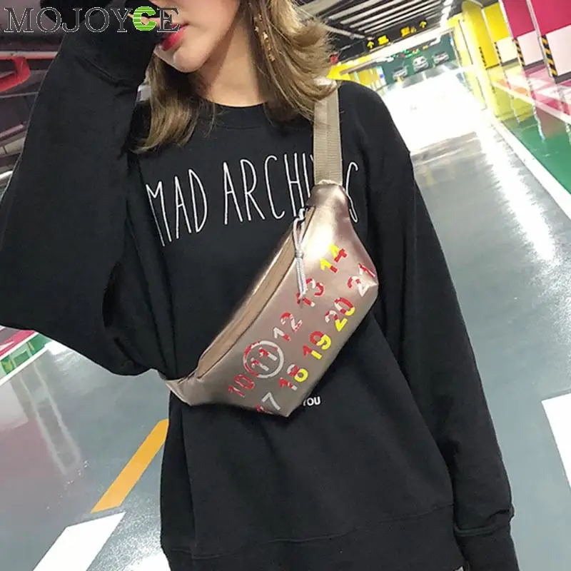 عدد المطبوعة جلد الخصر حزمة مراوح النساء حزام حقيبة صدر للرجال الأزياء مصمم Crossbody حقيبة للنساء حقيبة كتف الخصر حزمة