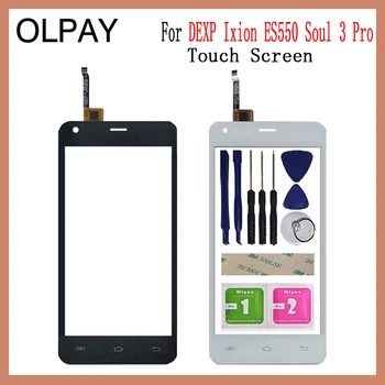 

OLPAY 5.0'' For DEXP Ixion ES550 Soul 3 Pro Touch Screen Digitizer Panel Repair Parts Touch Screen Front Glass Lens Sensor Tools