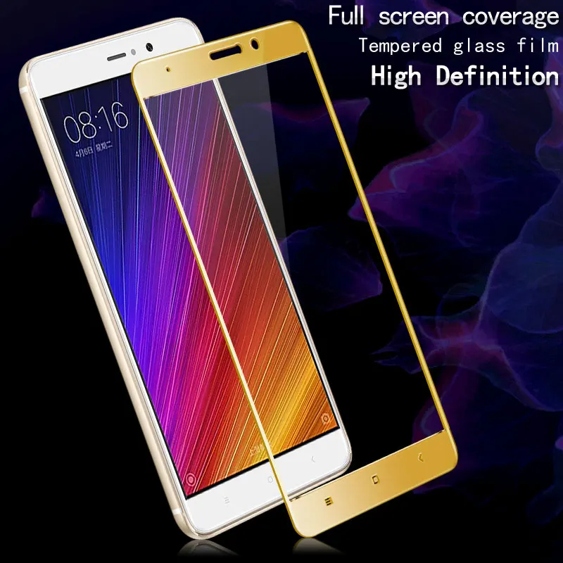 For xiaomi mi5s plus mi 5s plus Original IMAK Full Screen Coverage Tempered Glass Screen Protector Full Cover Protective film